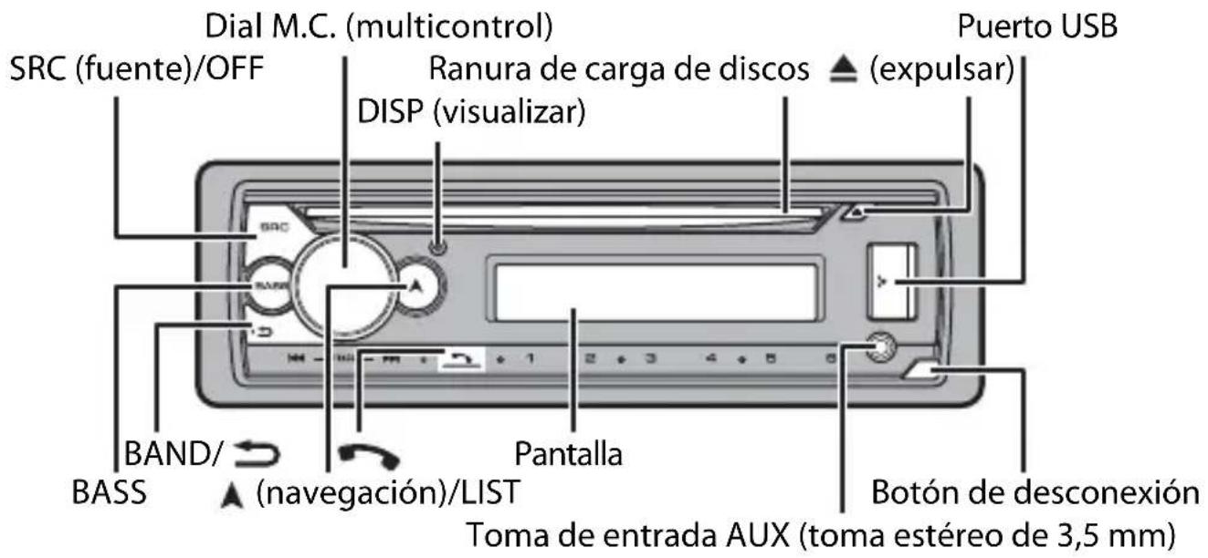 PIONEER DEHS5120BT - Funcionamiento básico - 1