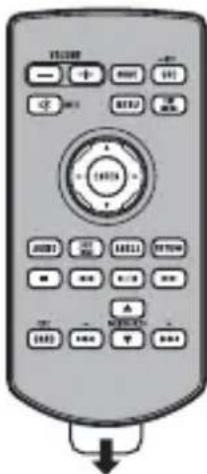 PIONEER AVH3400NEX - Préparer la télécommande - 1