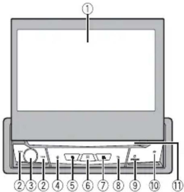 PIONEER AVH3400NEX - Appareil principal - 1