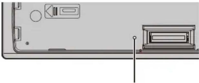 PIONEER DEHS4120BT - Restablecer el microprocesador - 1