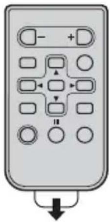 PIONEER DEHS1100UB - Preparing the remote control - 1