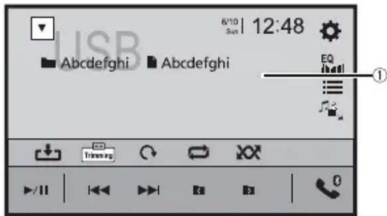 PIONEER AVH1400NEX - Écran d'image fixe - 1
