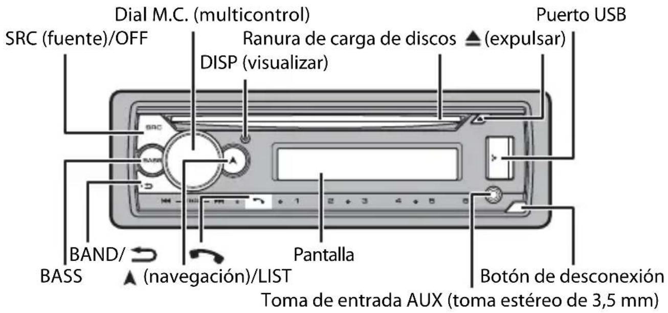 PIONEER DEHS4200BT - Funcionamiento básico - 1