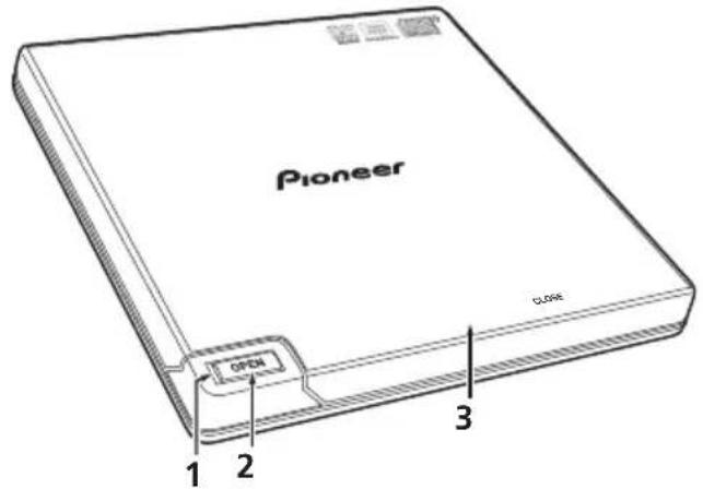 PIONEER DVRXD10 - Disc Cover - 1