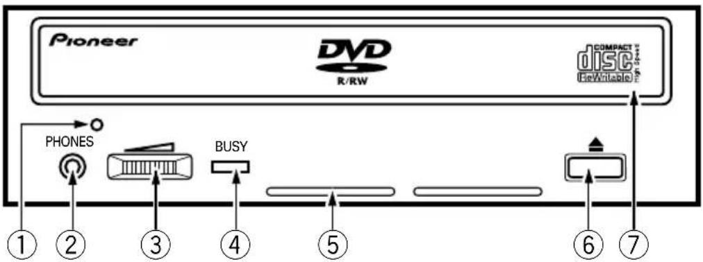 PIONEER DVR105 - LATO ANTERIORE - 1