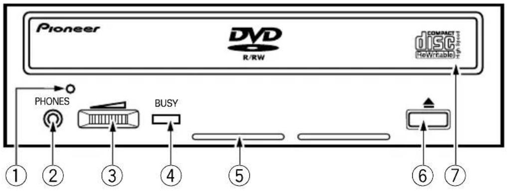 PIONEER DVR105 - VUE AVANT - 1