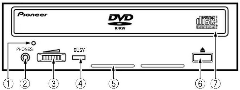 PIONEER DVR105 - VORDERANSICHT - 1