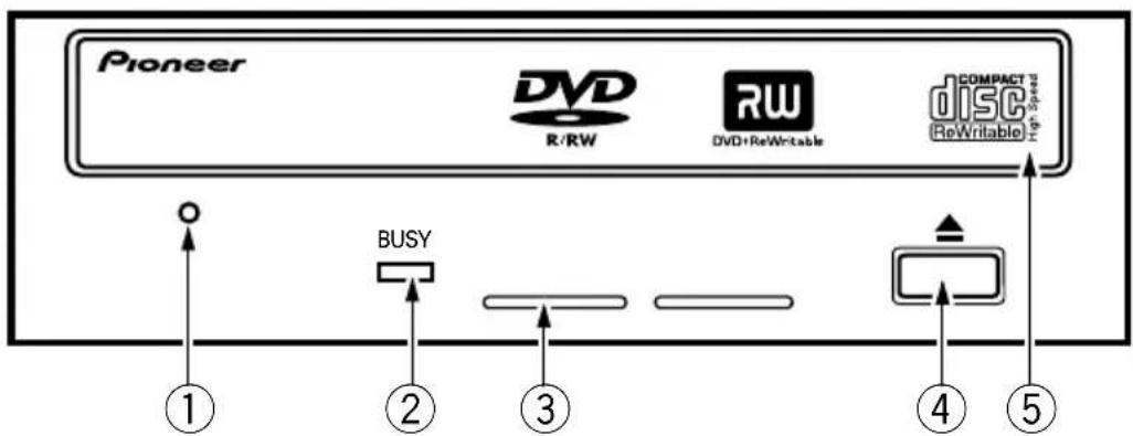PIONEER DVR106 - FRONT VIEW - 1