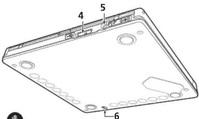 PIONEER BDRXD05B - Forced Open Lever - 1