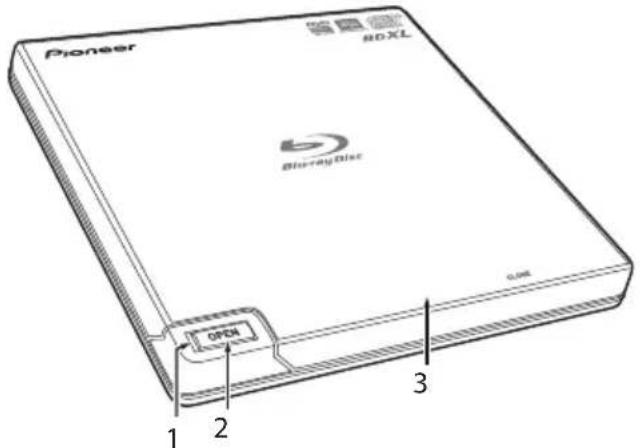 PIONEER BDRXD04 - Disc Cover - 1
