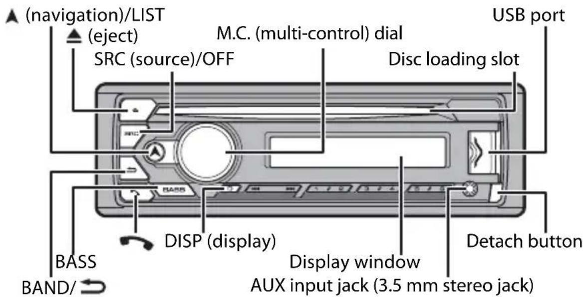 PIONEER DEHS5100BT - Basic operation - 2