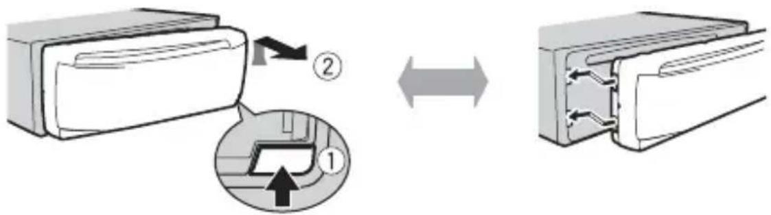 PIONEER DEHS5100BT - Detach Attach - 1