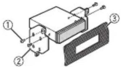 PIONEER DEHS6010BS - En caso de que no se utilizes el manguito de montaje suministrado - 2