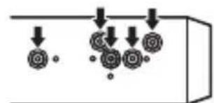 PIONEER DEHS6010BS - When not using the supplied mounting sleeve - 1