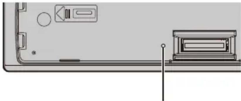 PIONEER MVHS312BT - Réinitialisation du microprocesseur - 1