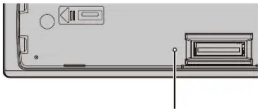 PIONEER MVHS312BT - Restablecer el microprocesador - 1