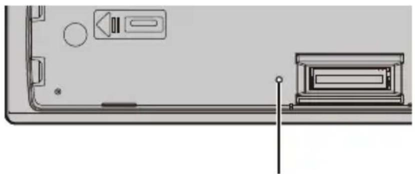 PIONEER DEHS6100BS - Restablecer el microprocesador - 1