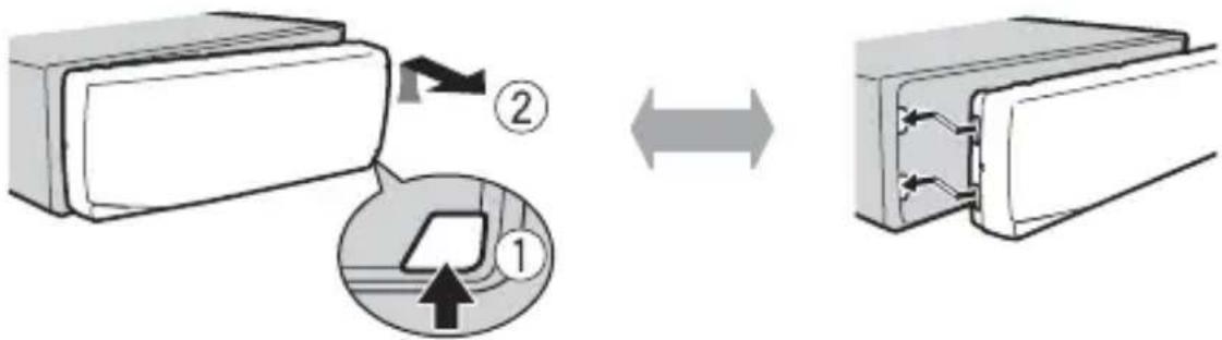 PIONEER MVHS512BS - Detach Attach - 1