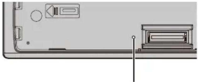 PIONEER MVHS512BS - Restablecer el microprocesador - 1