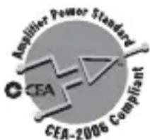 PIONEER MVHS512BS - Specifications CEA2006 - 1