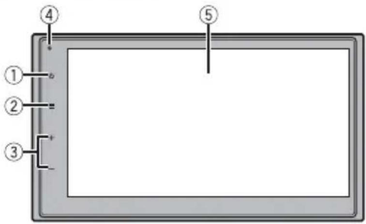 PIONEER AVH240EX - Pièces et commandes - 2