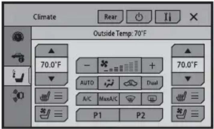 PIONEER MVH2400NEX - Écran de température - 1