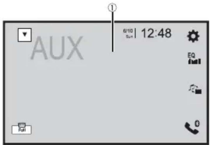 PIONEER MVH2400NEX - Ecran AUX - 1