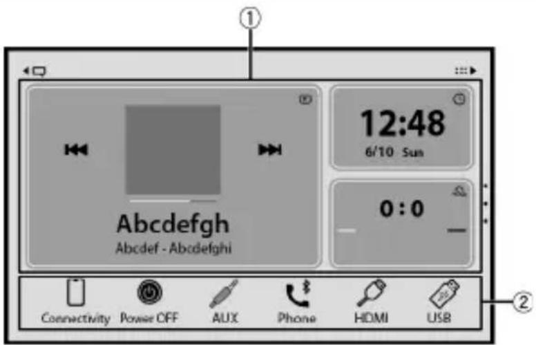 PIONEER DMHW4600NEX - Écran de menu d'accueil - 1