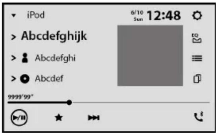 PIONEER DMHW4600NEX - Écran Apple Music Radio - 1