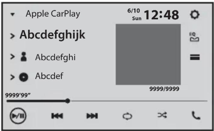 PIONEER DMHW4600NEX - Écran audio Wi-Fi (Exemple : Apple CarPlay) - 1