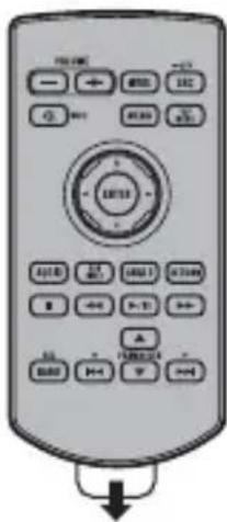 PIONEER DMHW4600NEX - Préparer la télécommande - 1