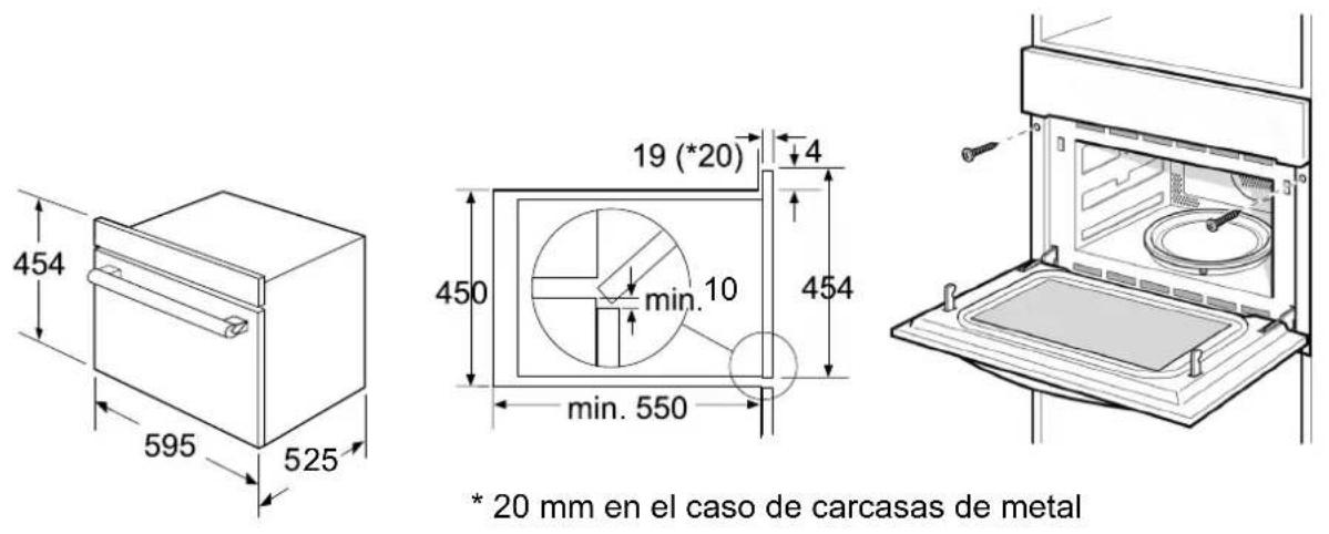 BLAUPUNKT 5KD94150GB - Cómo empotrar el aparato - 1