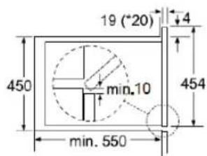 19 (*20) 4 450 min.10 454 min. 550
