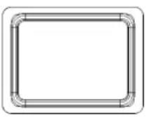 BLAUPUNKT 5C60M8690 - Leccarda in vetro - 1
