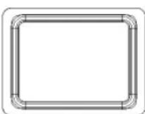 BLAUPUNKT 5C60M8690 - Bandeja para horno – cuenco de cristal - 1