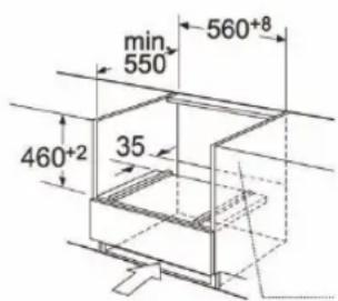 BLAUPUNKT 5C60M8690 - DIMENSIONES DE MONTAJE - 2