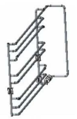 BLAUPUNKT 5C60M8690 - Haken montieren. - 2