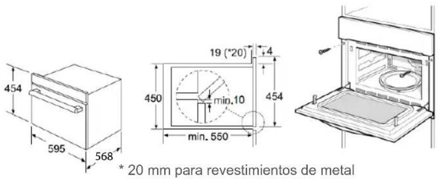 BLAUPUNKT 5C60M8690 - DIMENSIONES DE MONTAJE - 3