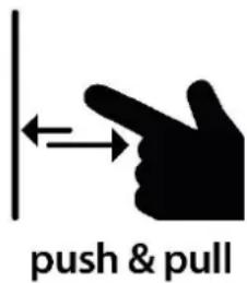 BLAUPUNKT 5WK600FF0 - Opening and closing push-pull system - 1