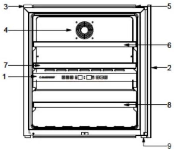 BLAUPUNKT 5WK600FF0 - DESCrizIONE DELL'APPARECCHIO - 1