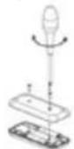 NOVY Phantom 7540 - Remplacement des piles - 1