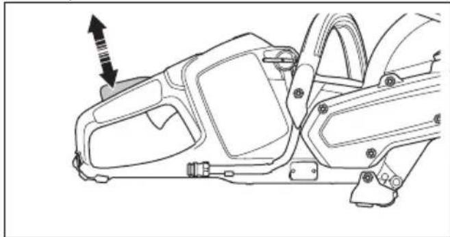 HUSQVARNA K 535i - Pour contrôler le blocage de la gachette de puissance - 2