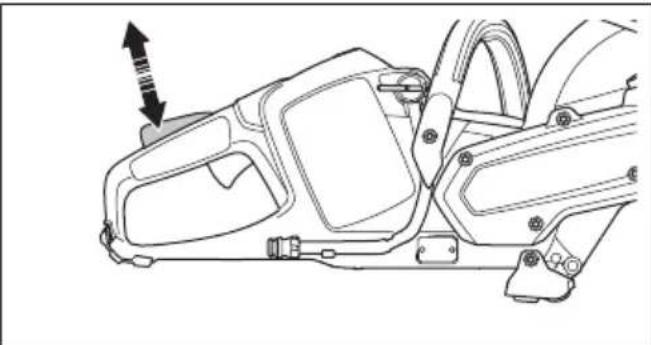 HUSQVARNA K 535i - De vergrendeling van de activeringsschakelaar controleren - 2