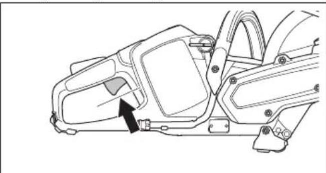 HUSQVARNA K 535i - De vergrendeling van de activeringsschakelaar controleren - 3