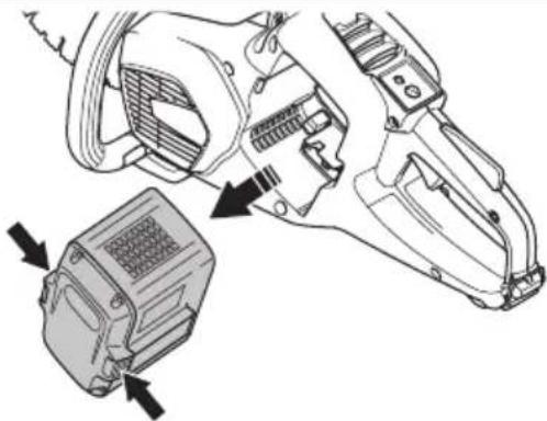 HUSQVARNA K 535i - Pour arrêter le produit - 2