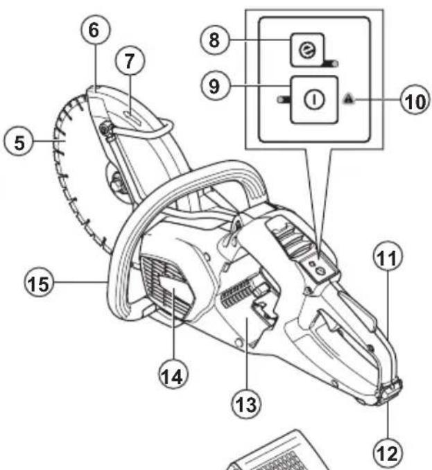 HUSQVARNA K 535i - Aperçu du produit - 2