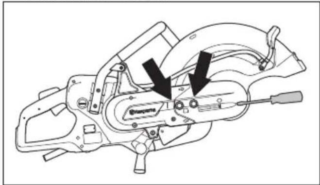 HUSQVARNA K 7000 - Het zaagblad monteren - 9