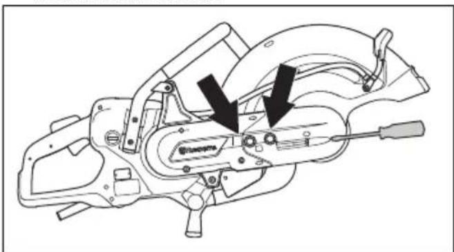 HUSQVARNA K 7000 - To replace the drive belt - 2