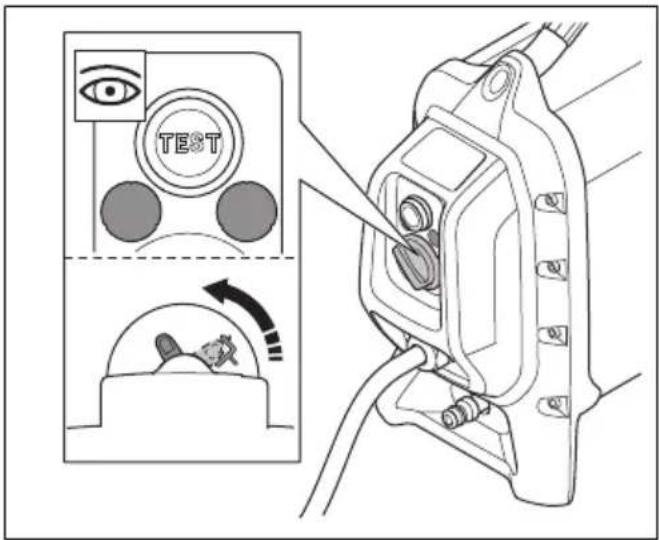 HUSQVARNA K 7000 - So überprüfen Sie den Dreiphasen-FI-Schalter - 1