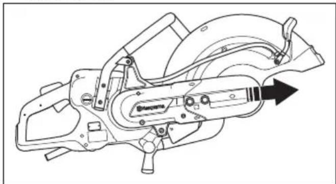 HUSQVARNA K 7000 - So kehren Sie den Schneidkopf um - 5